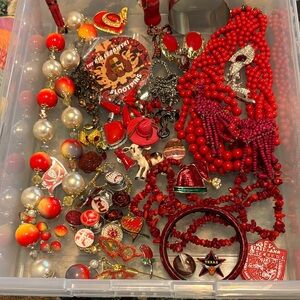 Lot #2 Red Jewelry Collection